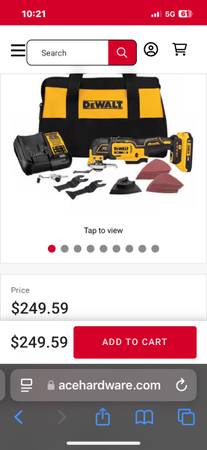 Dewalt Oscillating Multi tool 1