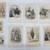 Eleven European Multicolored Fashion Plate Illustrations from 1800's 1 thumbnail