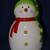 Ceramic Snowman Cookie Jar - Excellent Condition 2 thumbnail