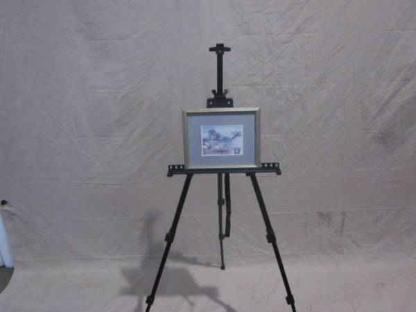 c.1987 small Caribbean Watercolor, signed 1