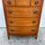 Vintage 1950s Dixie Mahogany Bow-Front Tall Dresser/Chest of Drawers 16 thumbnail