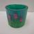 Glass Candleholder With Hand-Painted Flowers 3 thumbnail