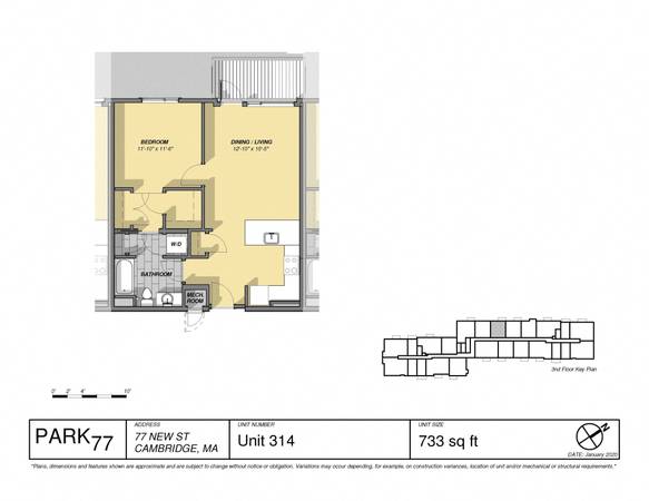 $3,350 / 1br - Cambridge 1 Bed/1 Bath Apartment | New St63931376466435122