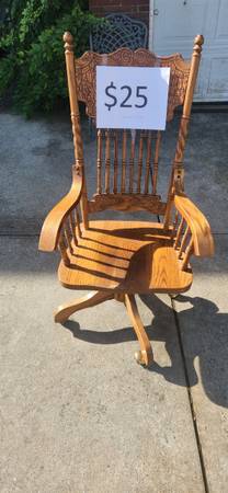 wooden office chair 1