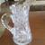 Beautiful Antique Crystal Pitcher / Vase - Heavy w Good Color 2 thumbnail