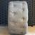GREY OTTOMAN WITH CLEAR RINESTONE BUTTONS 3 thumbnail