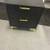 Elegant 2-Drawer Side Table with Gold Handles 2 thumbnail