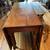 Beautiful Antique Drop Leaf Wooden Table 2 thumbnail