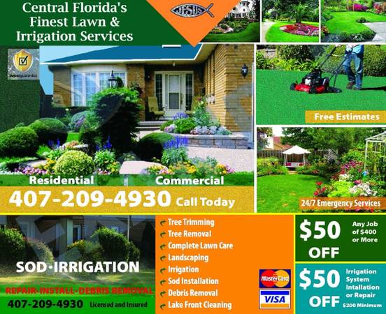 landscaping and lawn service 1