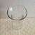 Clear Glass Flask Vase - 6" high x 3.25" wide 4 thumbnail