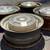White Patina 15 inch Ford F-100 steel wheels with dog dish caps 7 thumbnail