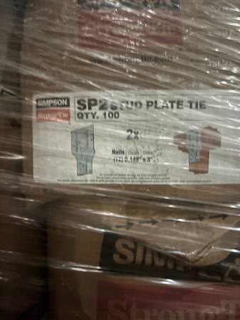 Simpson Hardware SP2 Stud Plates 1