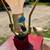 Vintage Tanner Kenzie Eel skin? Post modern table lamp A415 5 thumbnail