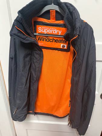Superdry “Windcheater” Jacket – Men’s Large – Excellent Condition (SF) 1