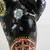 Ceramic Hand Painted Black Multi Colored Mom Cat & Kitten-8 3/4" Tall 7 thumbnail
