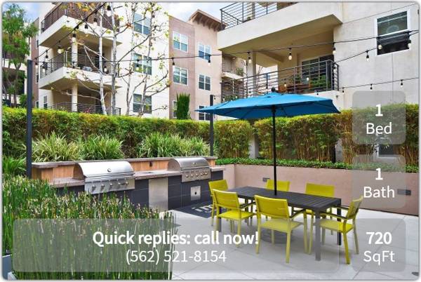 Dramatic skyline views and wide open layouts. 1 bed / 1 bath! 1