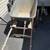 Very heavy duty wheelbarrow, resin tub on vintage steel wheeled cart 2 thumbnail