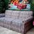 Multi Colored Striped Couch (Free Delivery) 8 thumbnail
