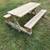 Outdoor furniture/ picnic table 1 thumbnail