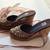 Women's Beaded, LaceTie, Wedge Heels Size 6, Weddings, Evenings, Fancy shoes or  2 thumbnail
