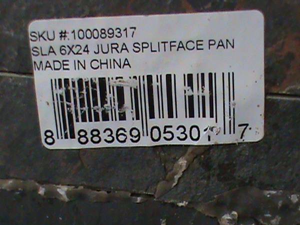 Jura Splitface Pan tile (18 pieces) 1