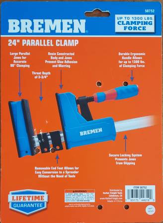 Parallel clamp 1