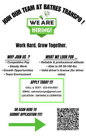 Delivery Driver / Helper – Final-Mile Costco & Best Buy Routes 1