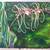 HUGE ORCHID GARDEN OIL PAINTING SIGNED GREAT STRONG COLORS 1 thumbnail