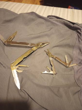 Leatherman super tool and micra multi tool 1