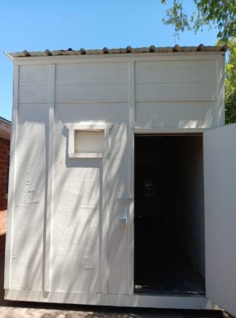 Large Insulated Structure with Heavy Metal Roofing 1