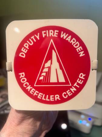 Rockefeller center fire warden band 1