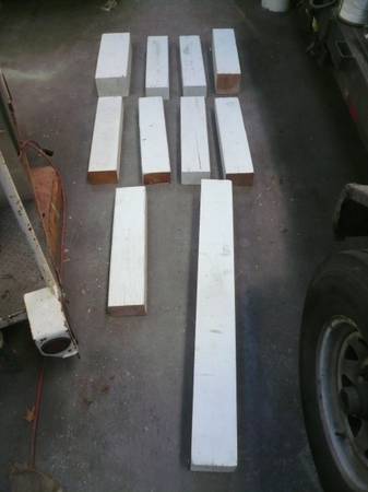 Leftover Cut and Primed Lumber 1