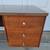 Mid Century Walnut Wood Office Desk with Formica Top 11 thumbnail