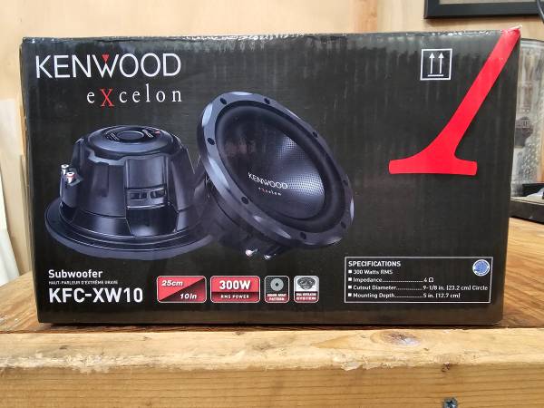 Kenwood Excelon KFC-XW10 Sub - NOS 1