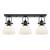 3-Light Wall Light / Ceiling Light with Opal Glass (NEW) 1 thumbnail
