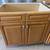 33"W Med Brown Wards Cabinetry Bathroom Vanity No Sink No Top Used 4 thumbnail