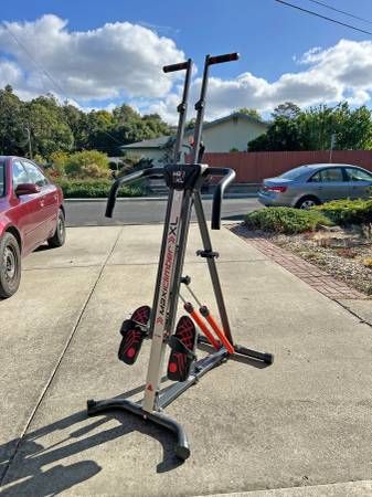 MaxiClimber XL Hydraulic Resistant Vertical Climber and Exercise Syste 1