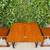 Mid Century Modern Teak Triform Nesting Table Set 9 thumbnail