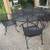 Woodard Wrought iron patio table and chairs 1 thumbnail