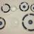 Seven piece table setting for eight people + Several serving pieces (61 pieces) 8 thumbnail