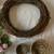 Twig 16" wreath 2 nests & floral/ribbons, Summer garden shower porch 5 thumbnail