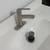 36" White Vanity with cultured marble top and faucet hardware 3 thumbnail