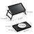 Brand New 20” Black Wood Serving Tray Bed Table Portable Lap Platform 2 thumbnail