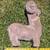 Stone Ram Garden Ornament 16"  statue art figure heavy solid concrete 1 thumbnail