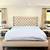 Pacific design center kravet custom cal king champagne beige silk bed 3 thumbnail