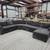 Havertys gray Sectional With Chase 🚛 FAST SAME DAY DELIVERY! 🚚 9 thumbnail