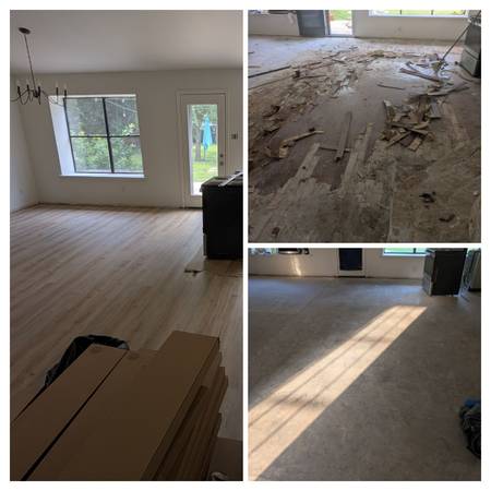 📐 Luxury plank vinyl starting @1.75 for labor🔨 1