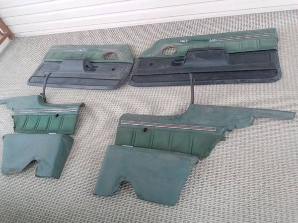 1973 Chevy Caprice 2 Door Custom Coupe door panels 1971 - 76 1