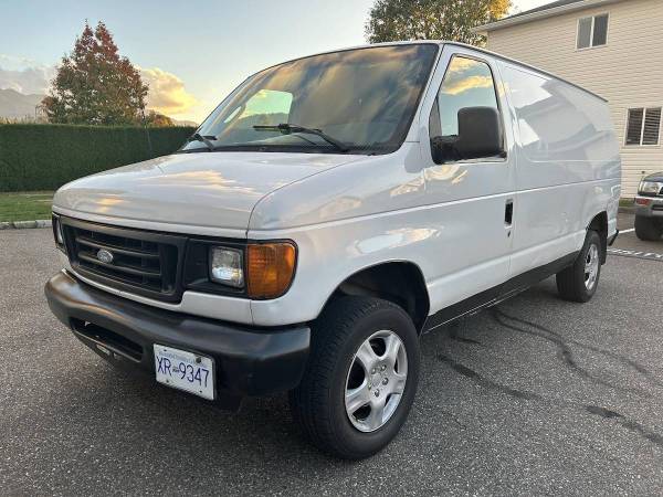 2007 Ford E150 Econoline West Coast Cargo Van In Outstanding Condition 1