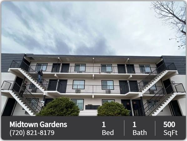$1,229 / 1br - 500ft2 - We're right on the bus line! Great 500 sq ft 1 bed, 1 bath! (Denver)63920604100867120